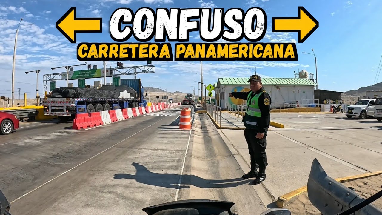 EP-29 Tive que pedir orientação nesse pedágio no Peru.