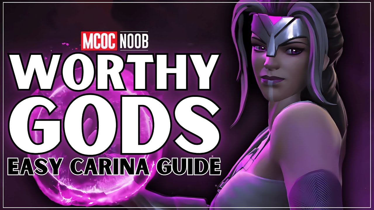 Easy Carina Challenge Guide - Worthy Gods - Necropolis - mcoc - 2024