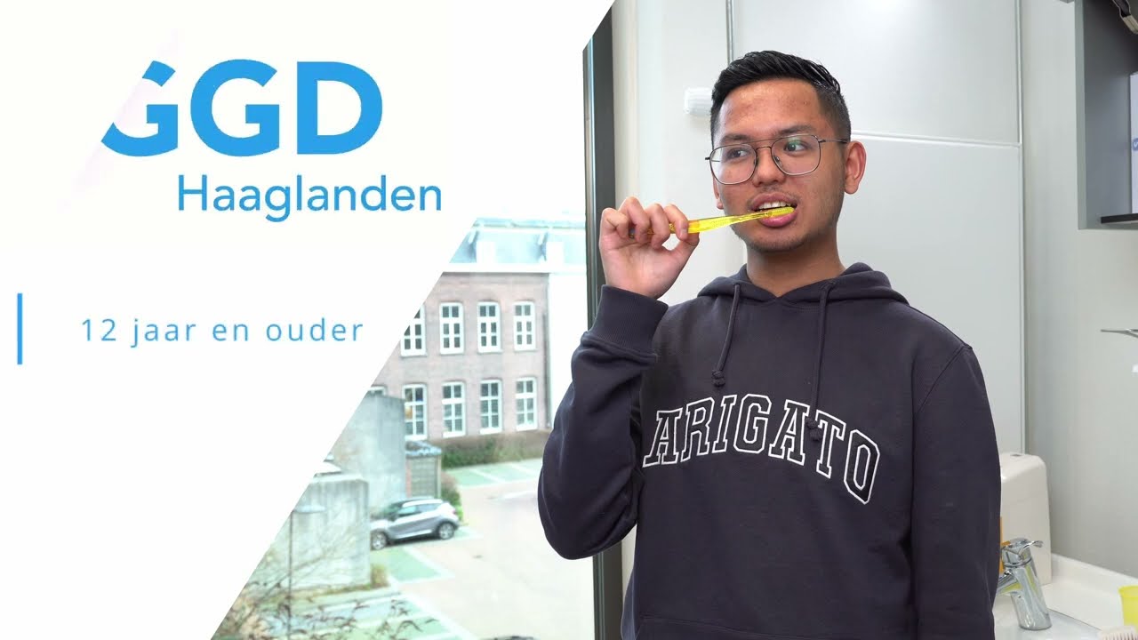 Tanden poetsen voor  12 jaar en ouder