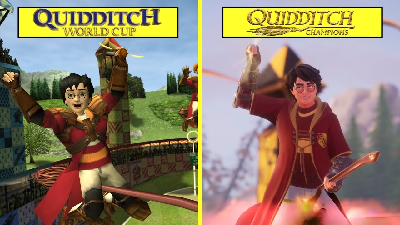 Harry Potter: Quidditch World Cup vs Quidditch Champions Graphics Comparison | 2003 vs 2024