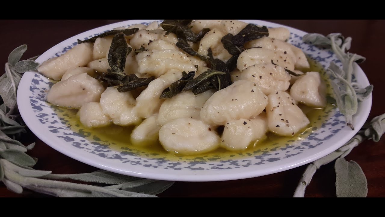 How To Make Gnocchi With Brown Butter Sage (Burro Bruno e Salvia) and Bolognese Sauce