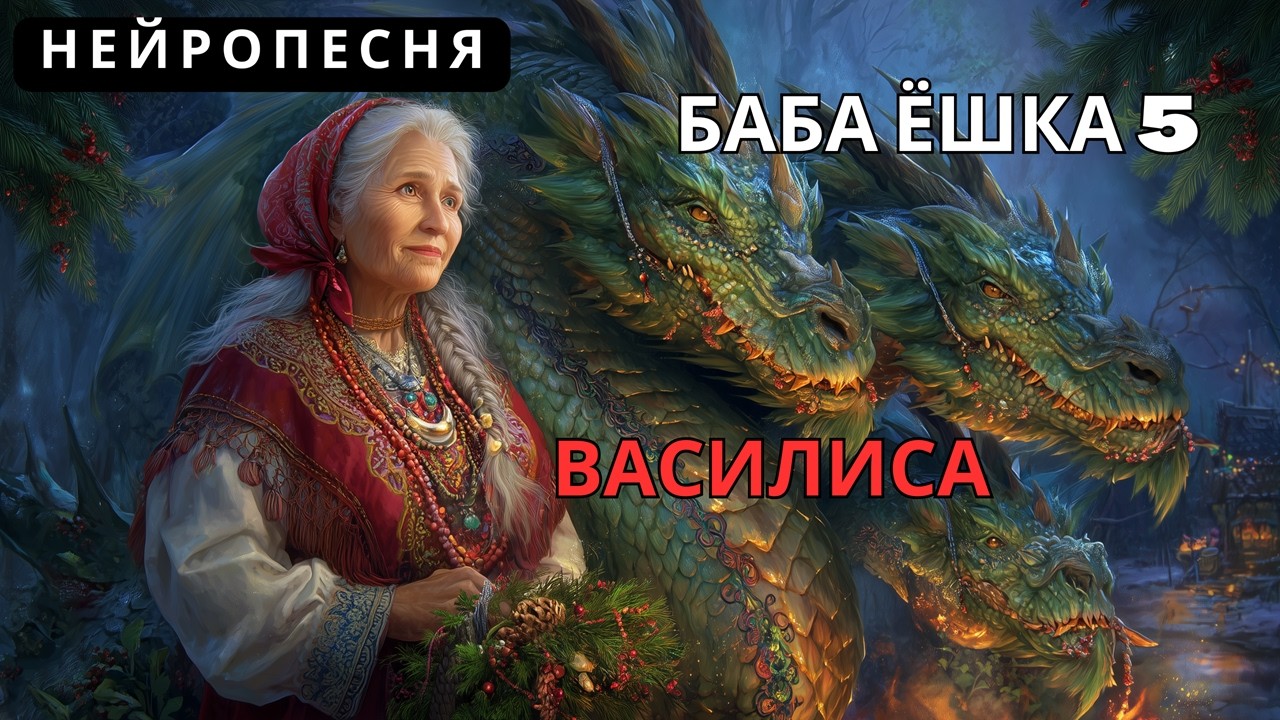 НЕЙРОПЕСНЯ 🎵 Баба Ёшка | Часть 5 | Василиса | Сказочная песня | Жанна Королёва | AI Music Studio