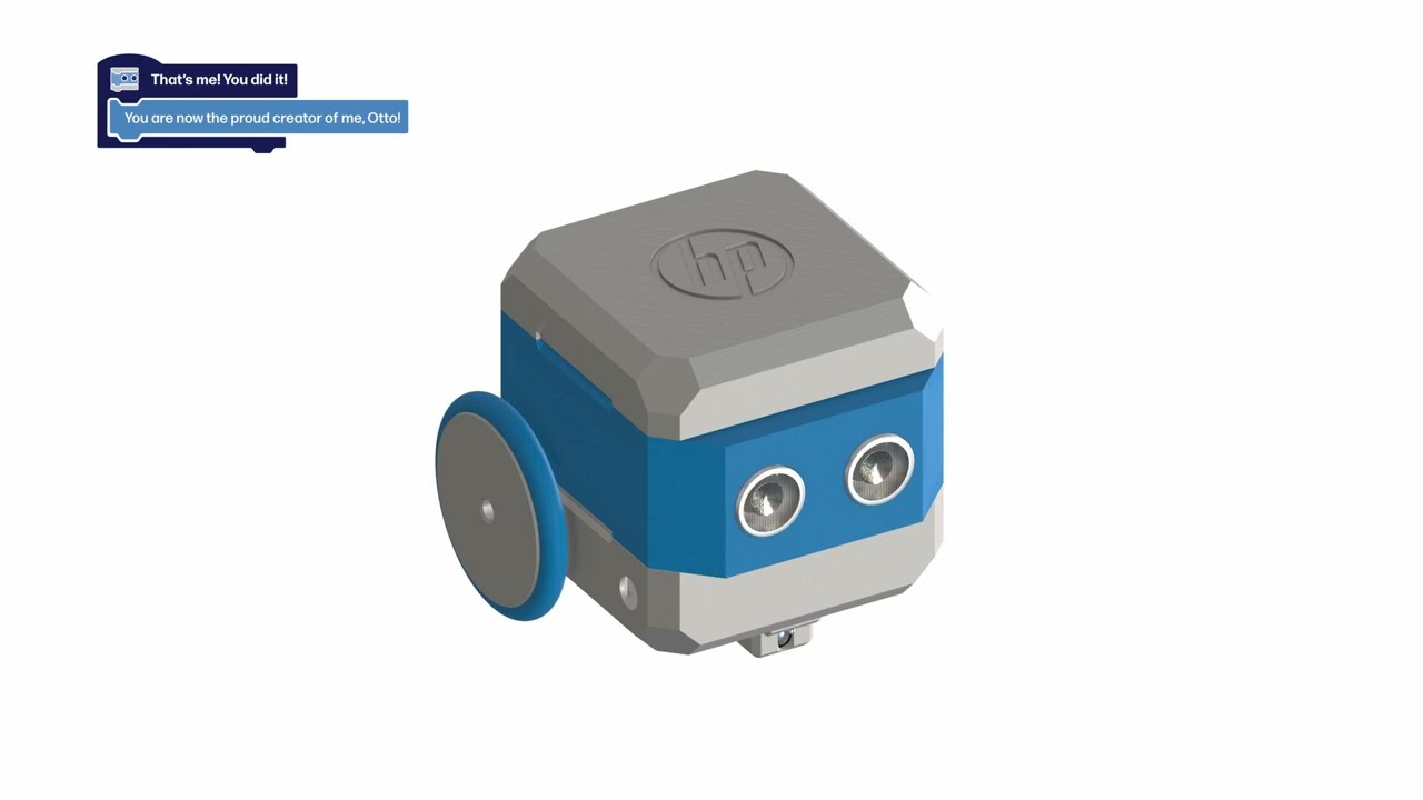 How to build HP Robots Otto starter kit?