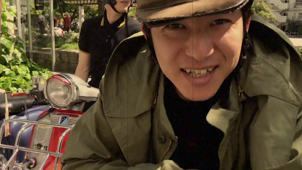 Hirohima MODS MAYDAY2017 scooter run