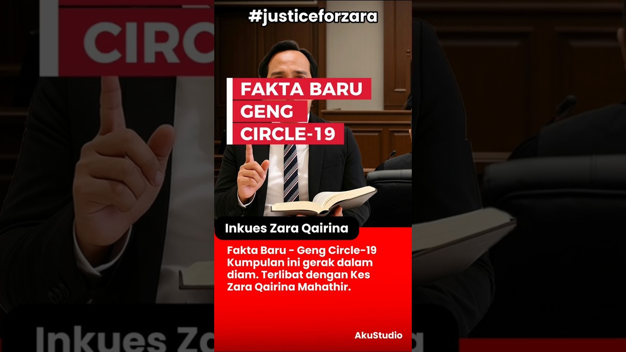 FAKTA BARU GENG CIRCLE-19, ZARA DIPANGGIL  #justiceforzara #akustudio