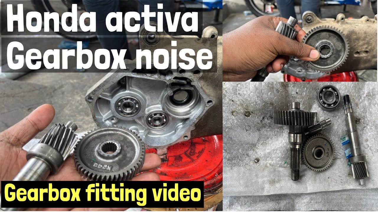 Honda Activa gear noise problem ///Honda Activa rear wheel sound🛵🛵🛵🛵🛵