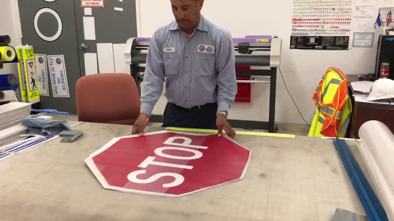 The Making of a Stop Sign