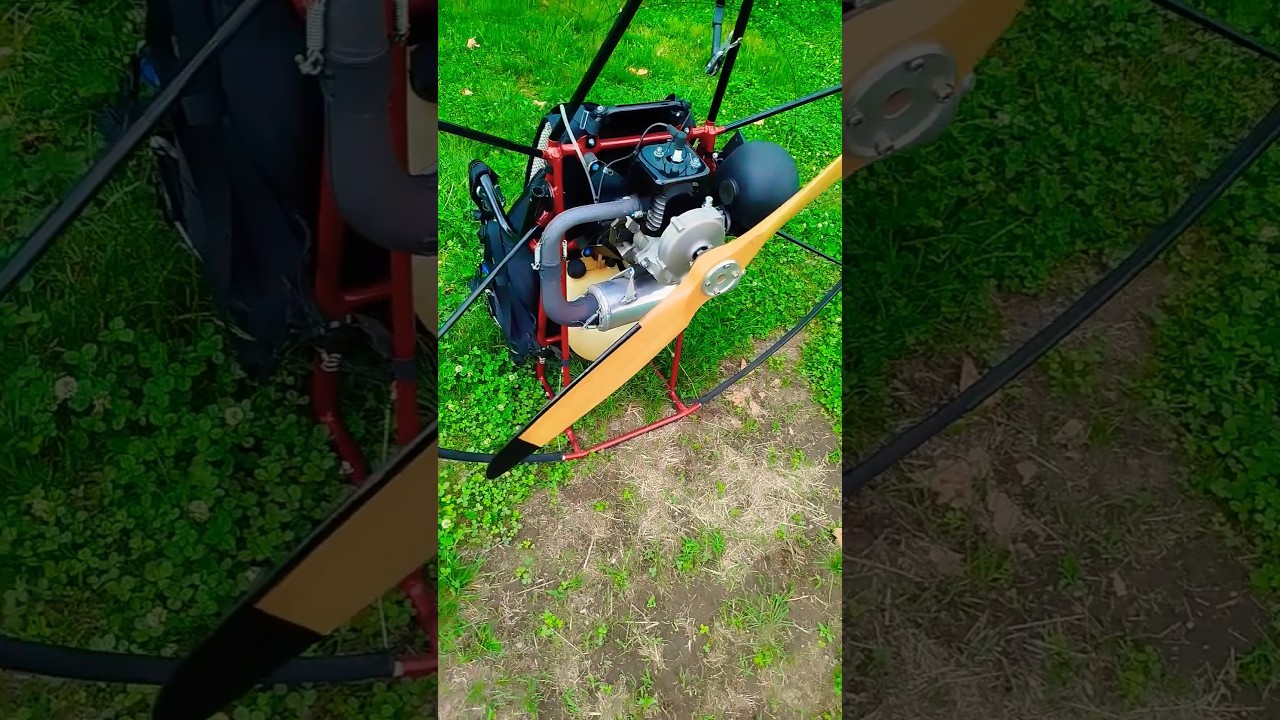 Miniplane Top 80. Test prima della consegna #paramotors #paramotorlife #miniplane #paramotore