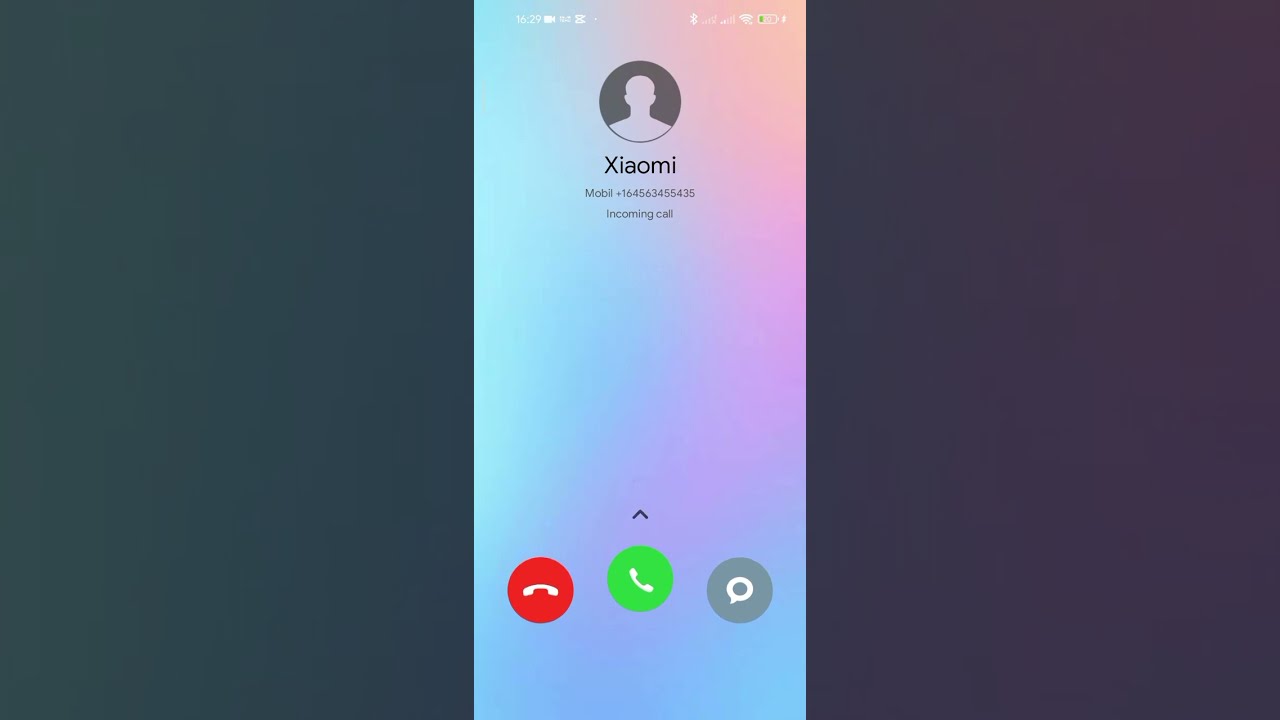 Xiaomi Mobilens İncoming Calls