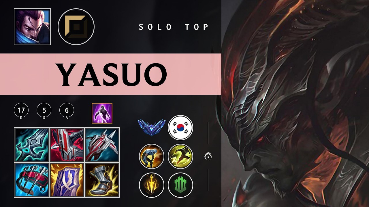 Yasuo Top vs Gnar - KR Diamond Patch 26.03