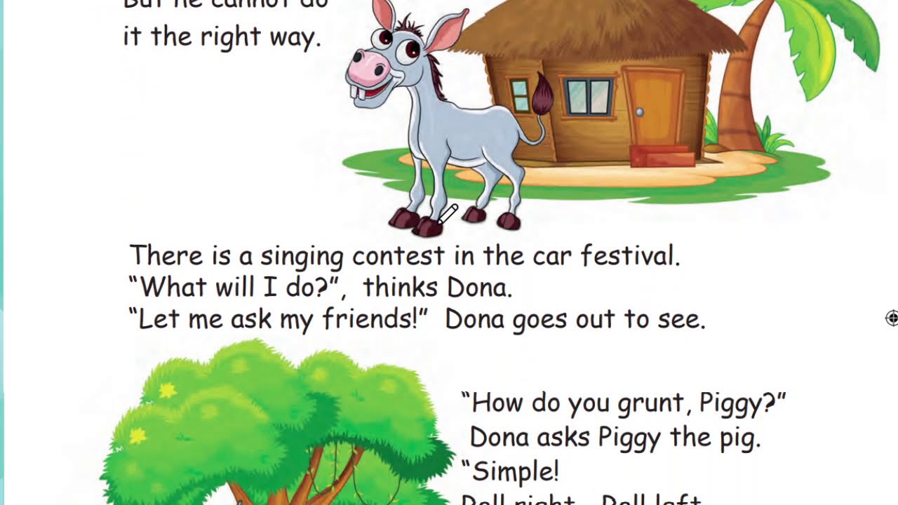 Dona's Song | 2- nd Std English | Term- 3