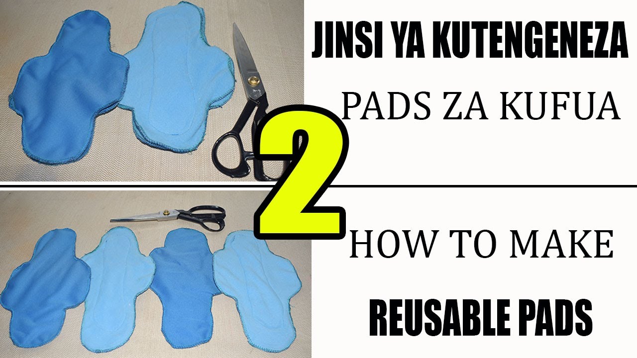 JINSI YA KUSHONA PEDS ZA KUFUA, SEHEMU YA II
