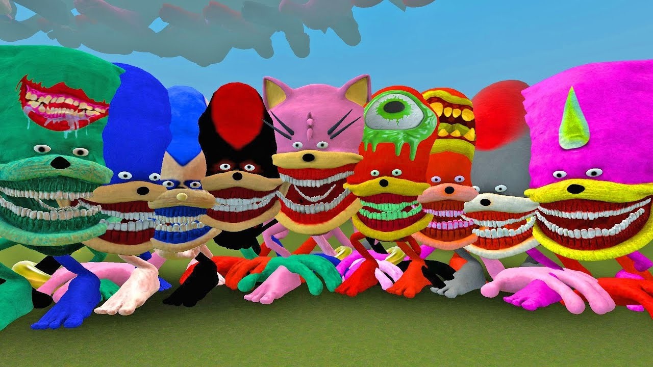 SONIC LEGENDS FACE OFF – Who Is the Strongest? in Garry's Mod!