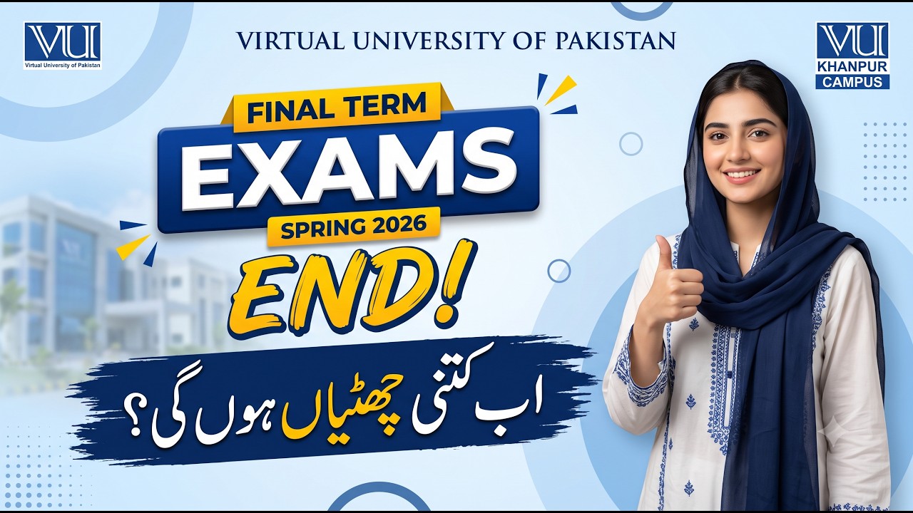 abb Kitni Chutiyan hongi ? Final Exam Ends | Virtual University | @VUkhanpur