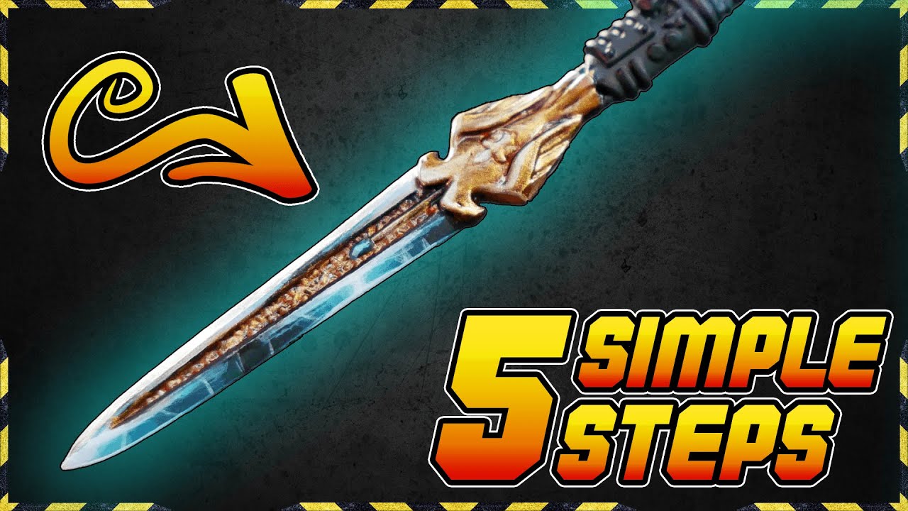 5 SIMPLE STEPS to NMM Blades! Non Metallic Metal Sword Tutorial!!