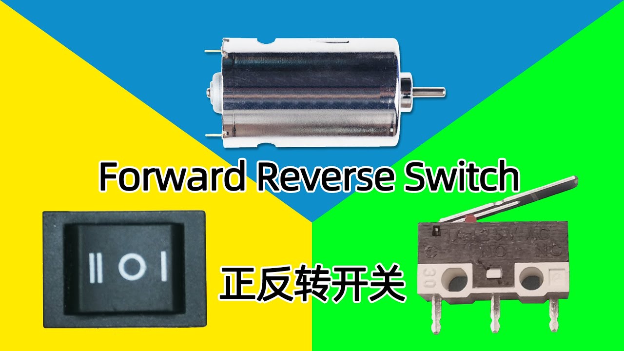 How to make Forward Reverse Switch for DC circuit - 2 way