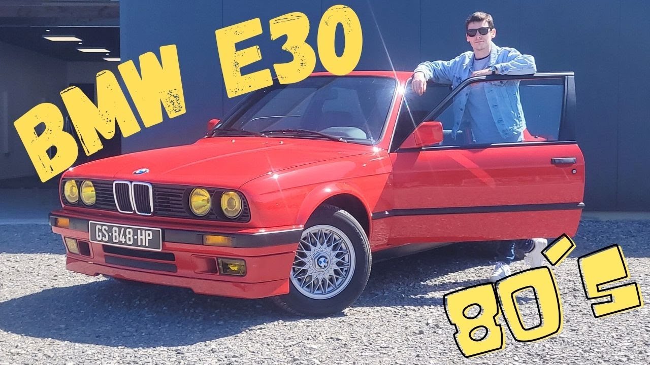BMW E30 coupé - Retour dans les années 80 !!