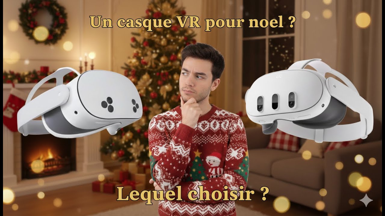 Sp&eacute;cial No&euml;l : Quel casque VR choisir en 2025 ? Le guide simple et rapide !