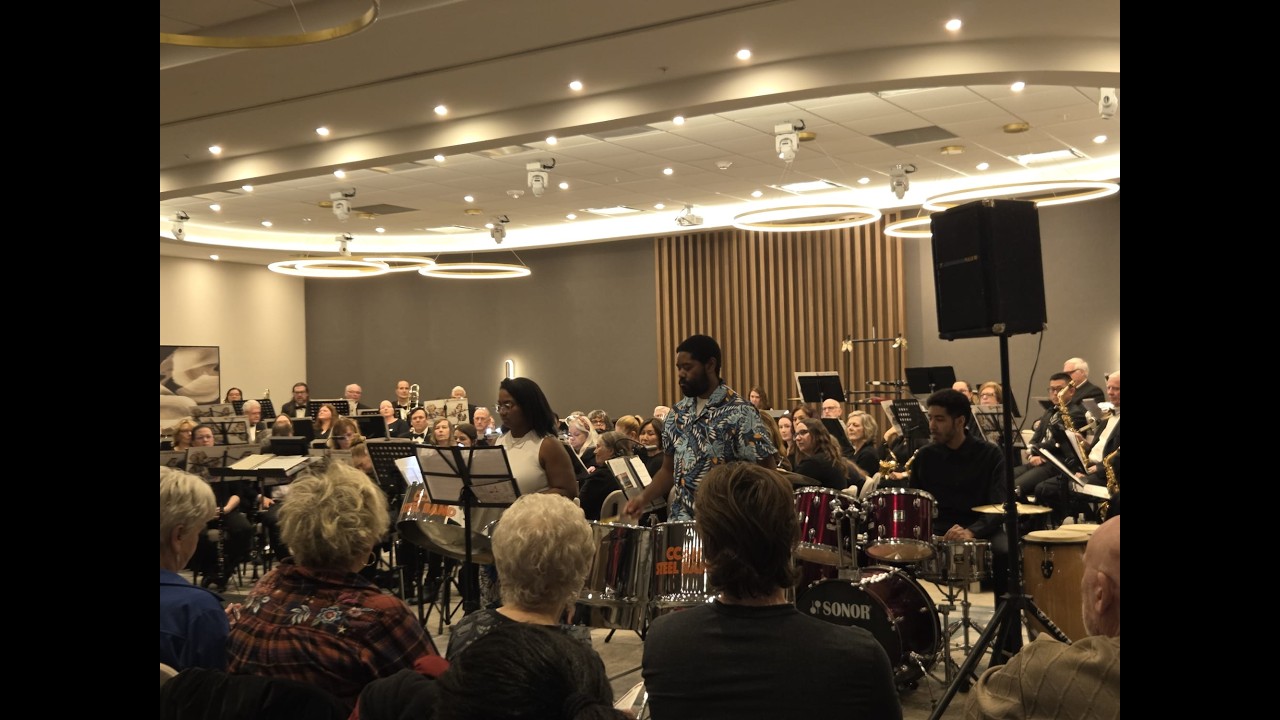 Burlington Concert Band and CCAH Steel Band