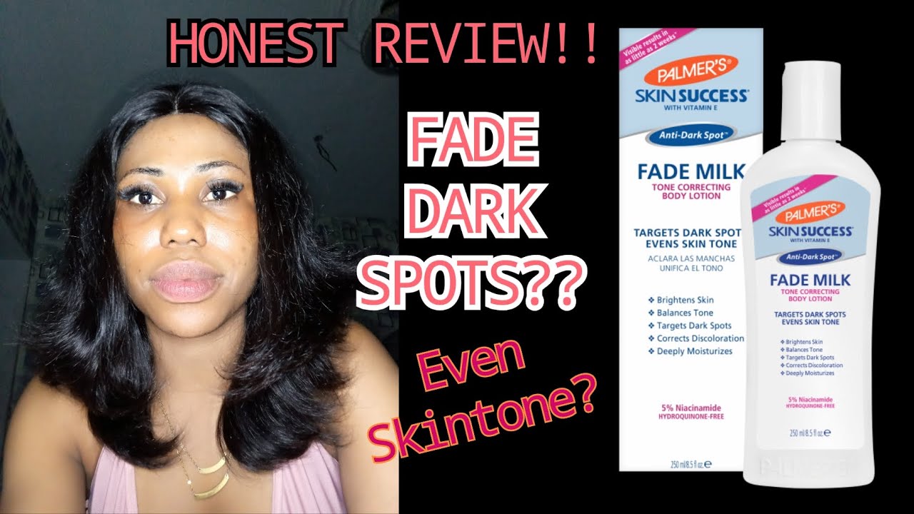 PRODUCT REVIEW: Palmer's Skin Success (anti-dark spot) Fade Milk//TONE CORRECTING LOTION #skincare