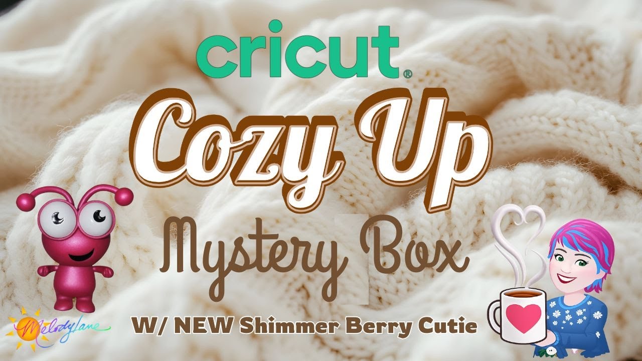 Новый загадочный бокс Cricut Cozy Up с новым ароматом Shimmer Berry Cutie.