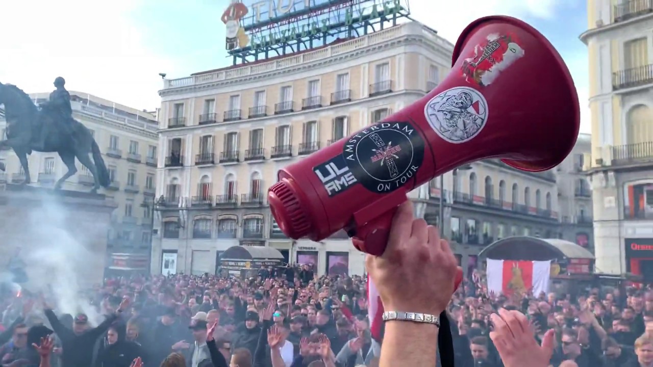ENTRADA AJAX IN MADRID 5.3.2019 : MADNESS!!