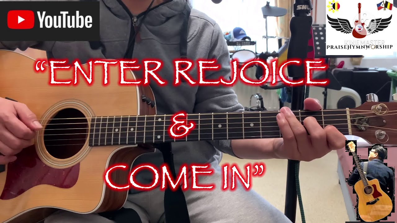 Enter Rejoice & Come In - basic guitar chords & lyrics (Easter entrance hymn)