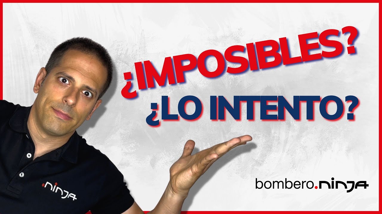 ¿Son DIFÍCILES las OPOSICIONES a BOMBERO?