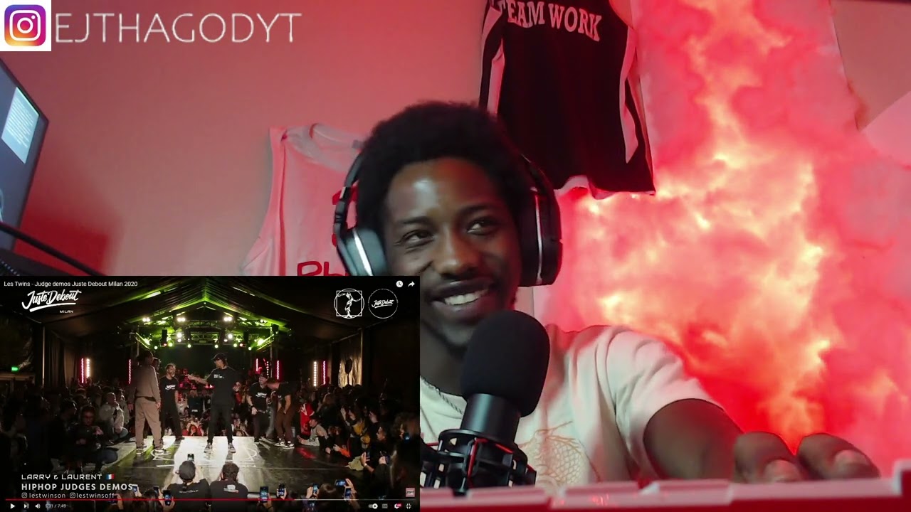 THE BEST ONE YET!?!?!? | Les Twins - Judge demos Juste Debout Milan 2020 | GODSQUAD REACTION