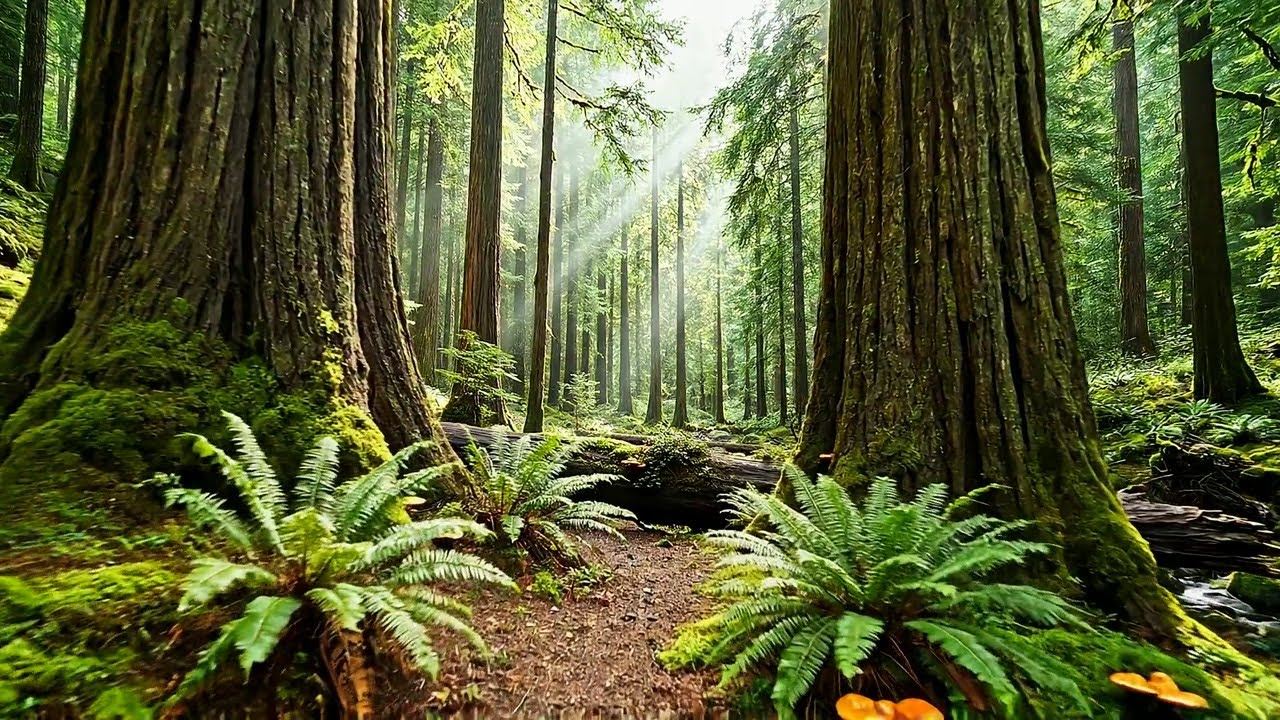 Soft Relaxing Piano Music with Serene Nature for Study, Sleep and Calm Mind