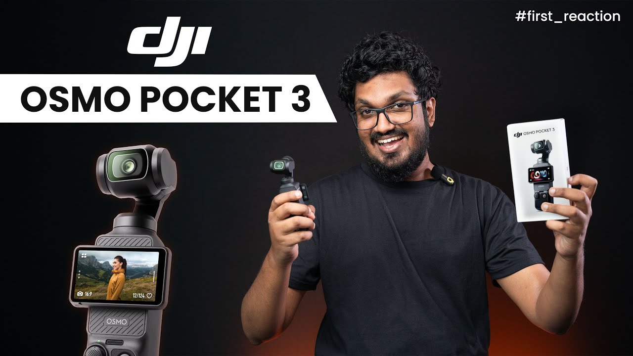 DJI OSMO Pocket 3 | First Reaction | CameraLK @myHubLK