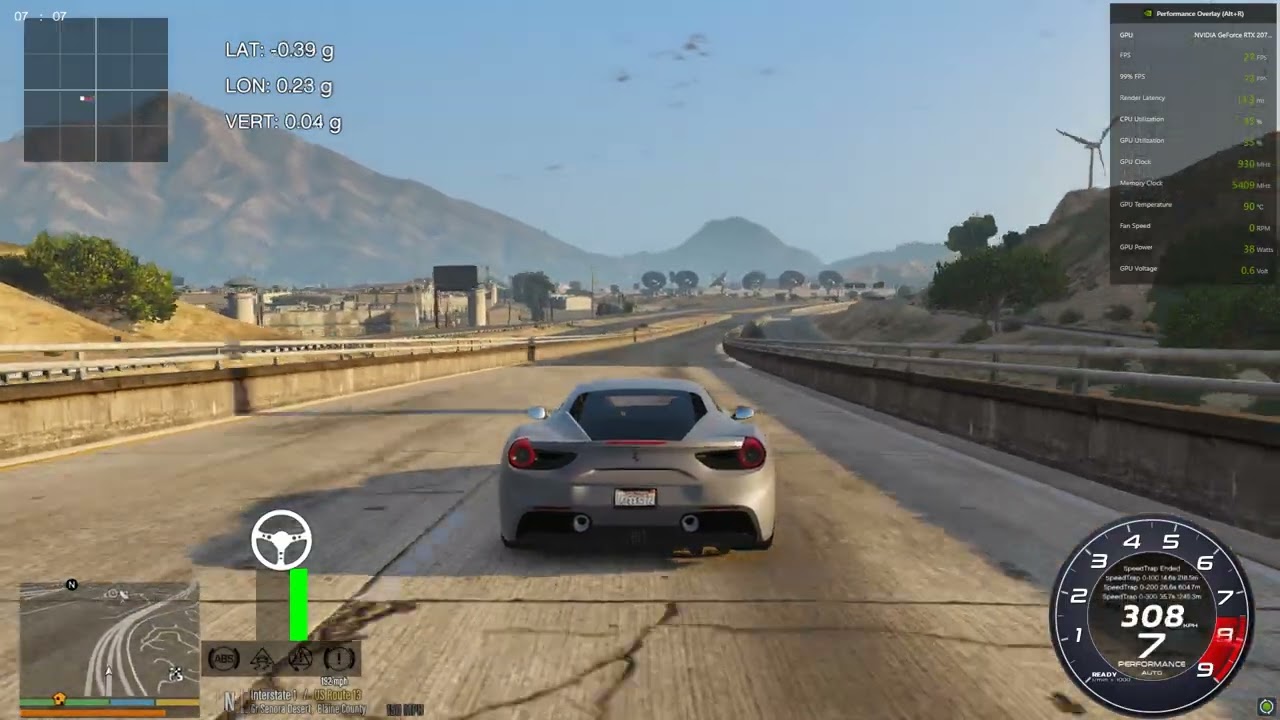 Ferrari 488 F154CD V8 Sound Mod for GTA V