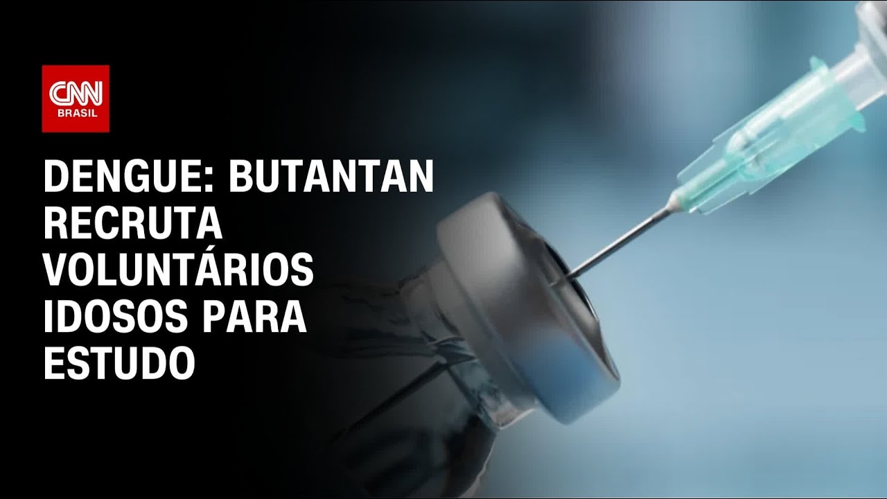 Butantan recruta volunt&aacute;rios idosos para estudo cl&iacute;nico de vacina da dengue | CNN PRIME TIME