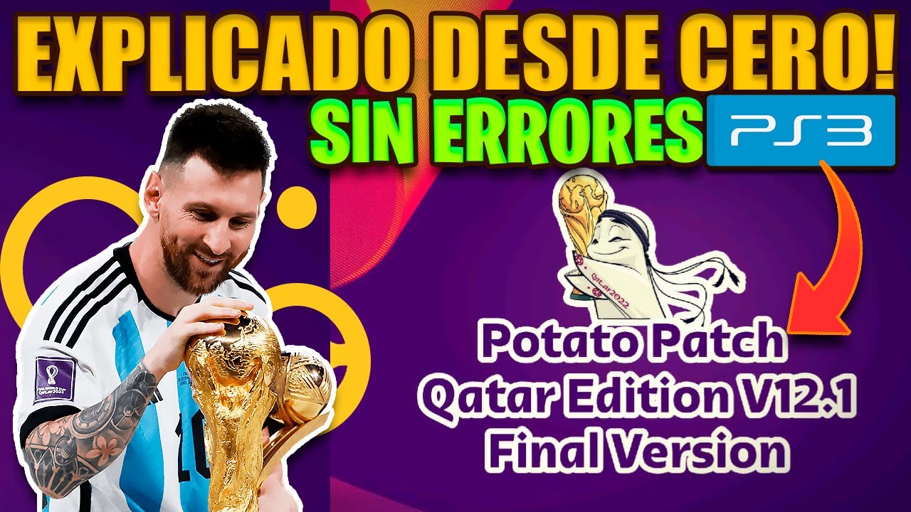 👉NUEVO eFootball 2023 PS3 | POTATO PATCH v12.1 | Desde CERO✅
