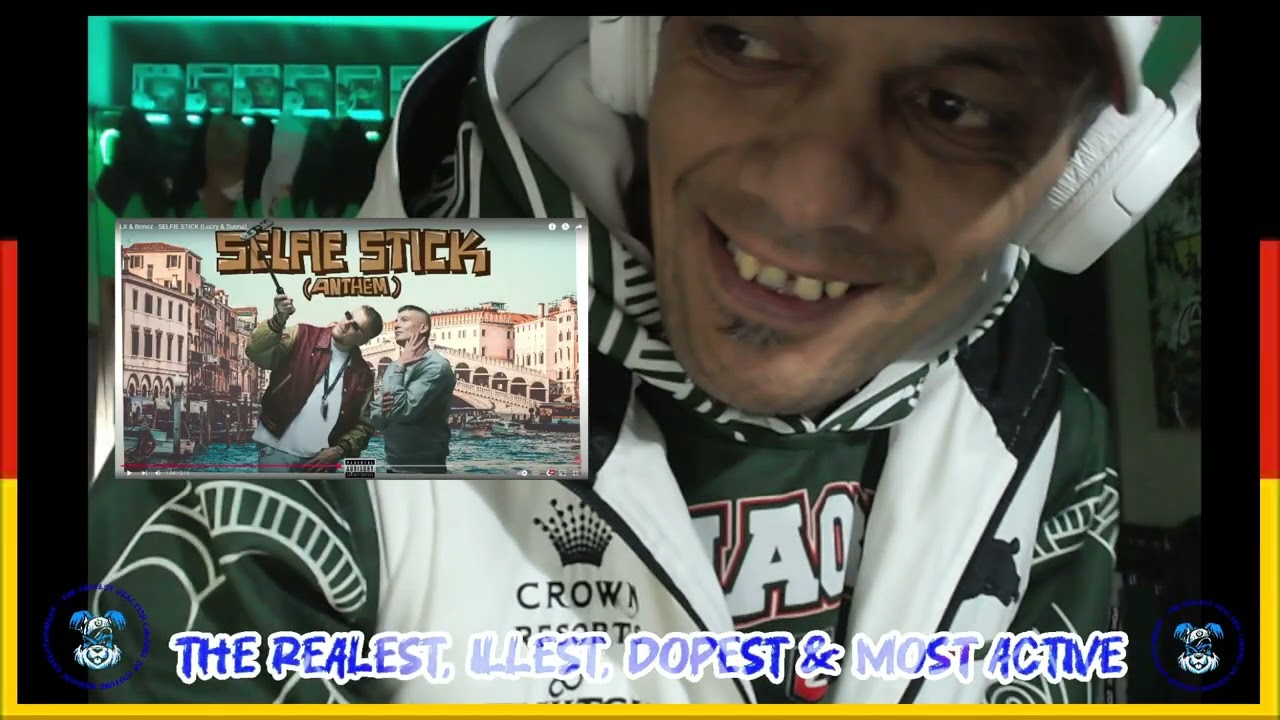 German Rap Reaction: LX & Bonez - SELFIE STICK (Lucry & Suena)