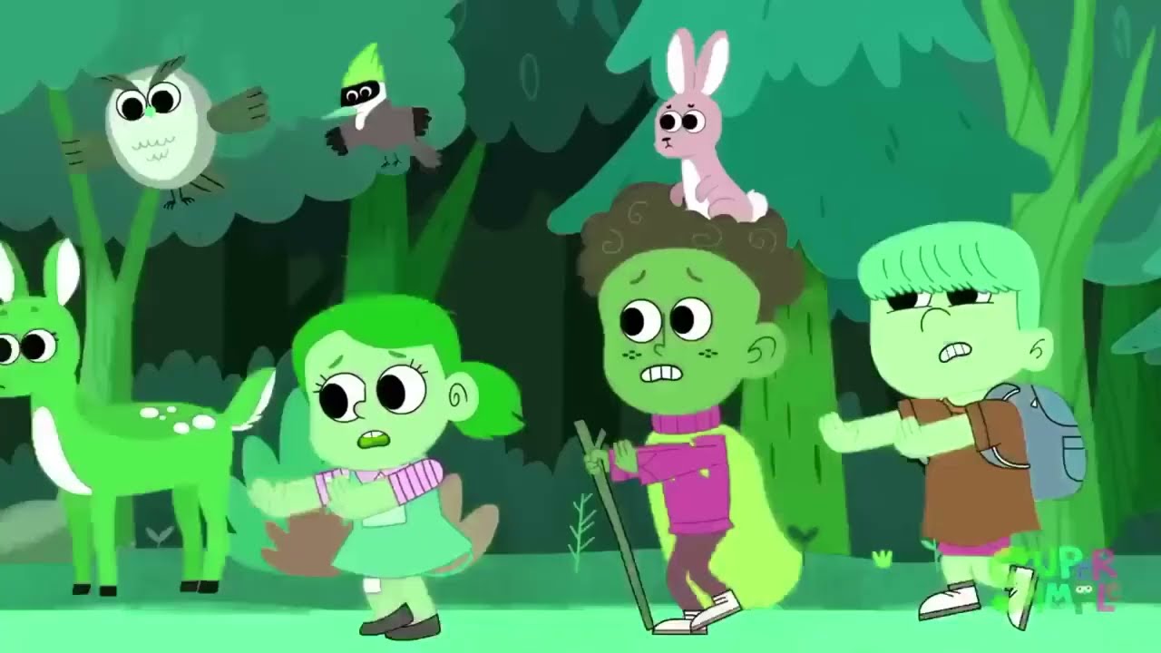 Super Simple Songs Let's Run!!! Intro Logo Sponsored By Klasky Csupo 2001 Effects