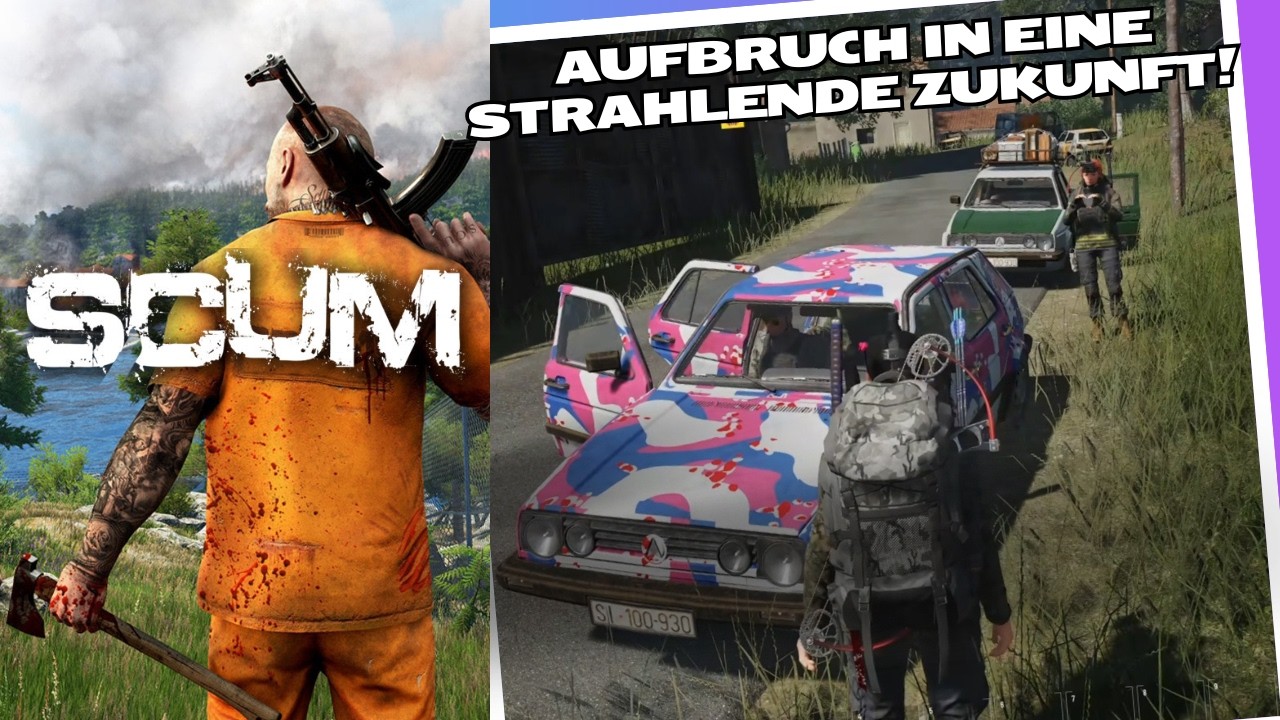 Scum v 1.2 Game Play deutsch, Aufbruch in eine strahlende Zukunft!