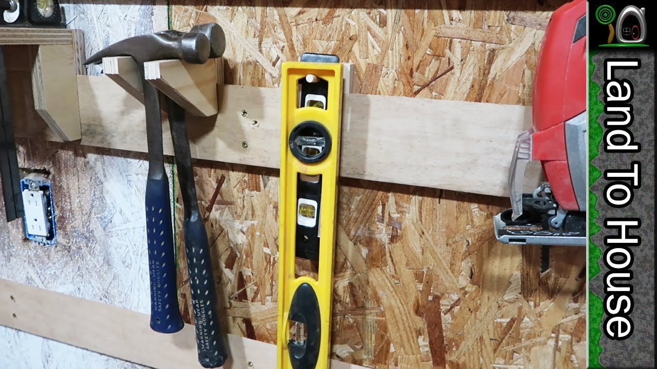 Hammer and Level French Cleat - Build a Workshop #53
