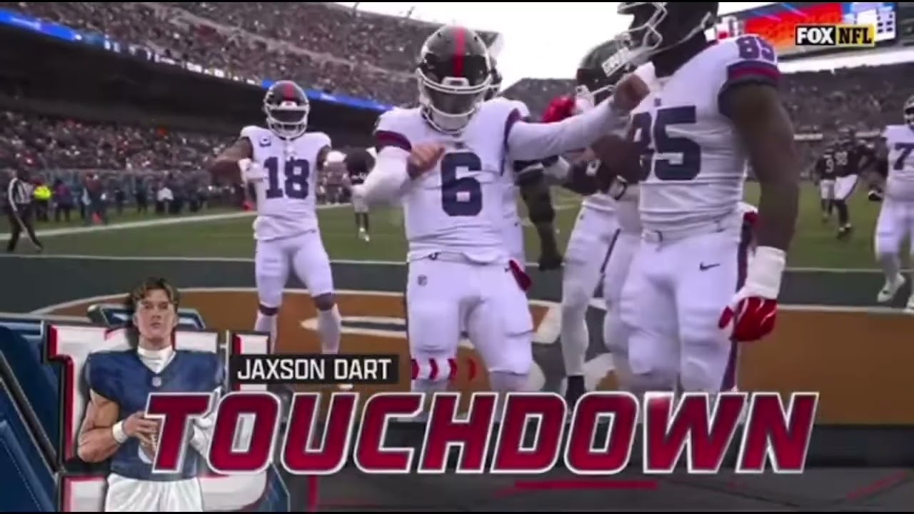 Every Giants Touchdown from 2025-26