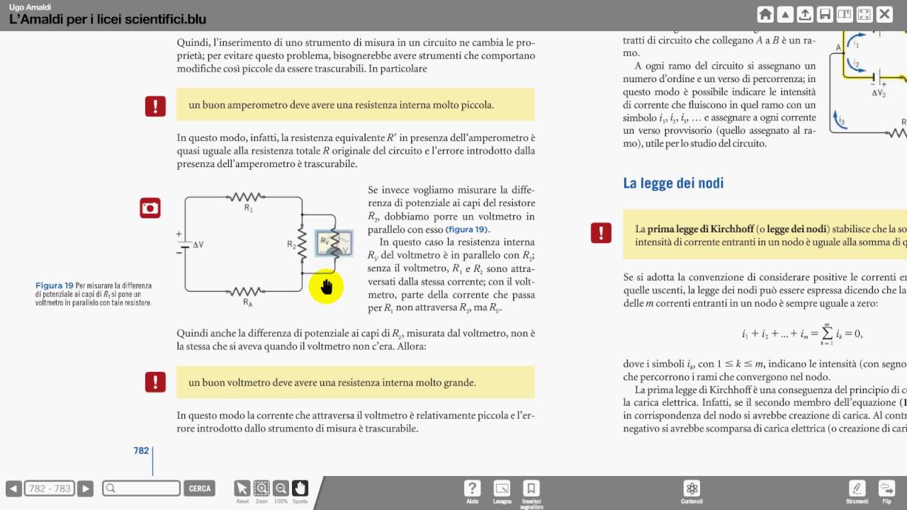 19   R interne di voltmetri e amperometri
