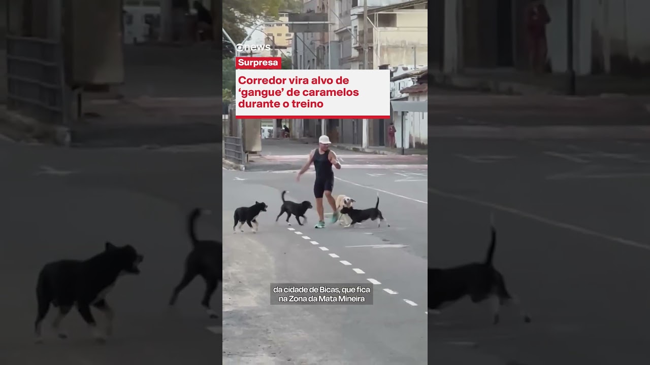 Veja o susto que corredor levou durante treino em MG