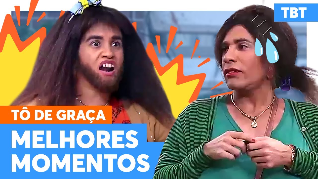 MELHORES MOMENTOS! Briti com barba, Graça sem limites e mais! | Tô De Graça | Humor Multishow