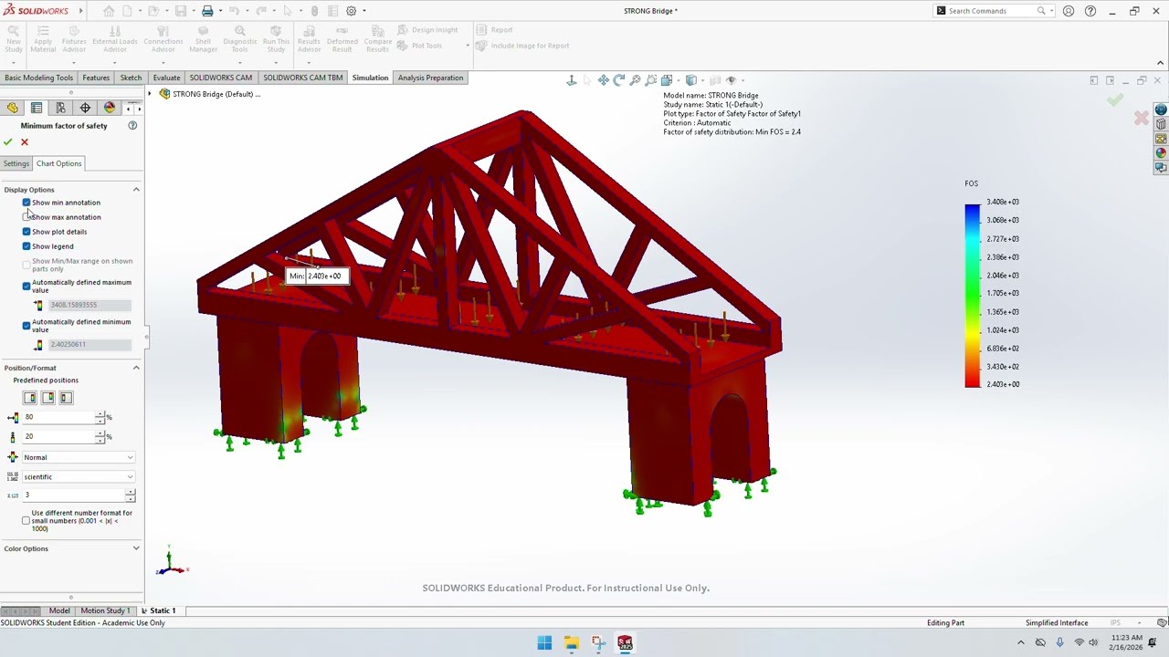 SolidWorks for Students - Simulation Basics