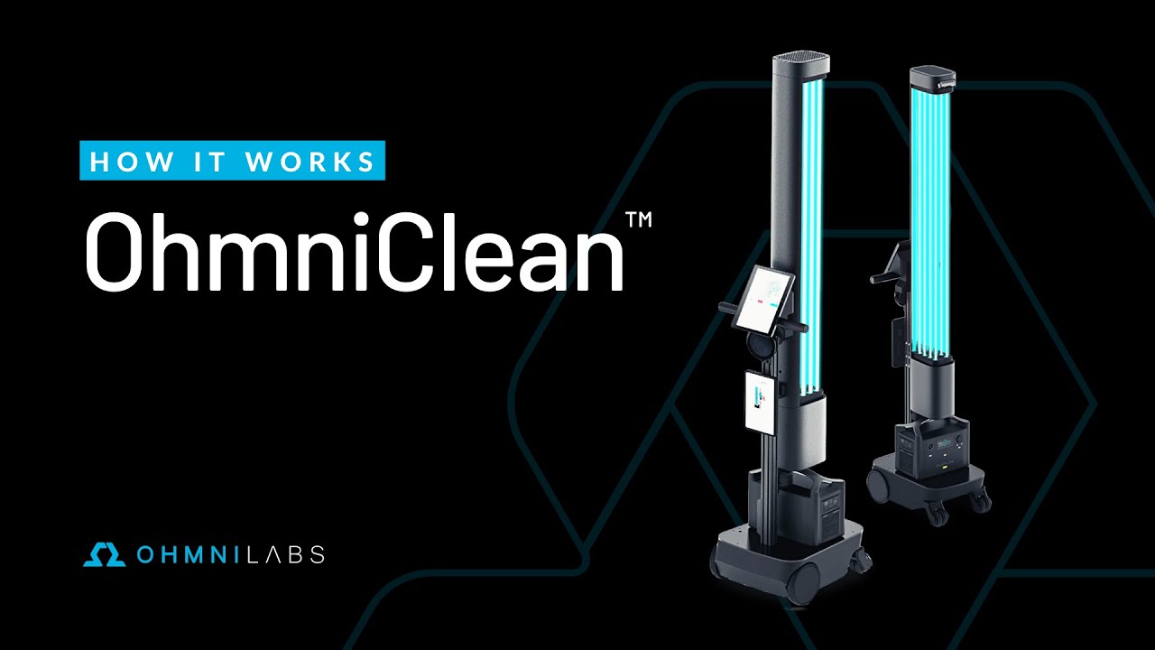 OhmniClean UV-C Disinfection Robot: How it Works