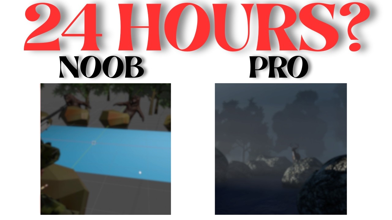 Beginner VS Pro Who Can Create A Better Scene With Blender In 24 Hours