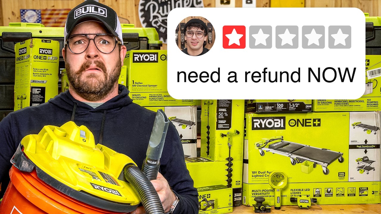 I Bought 1-Star Ryobi Tools