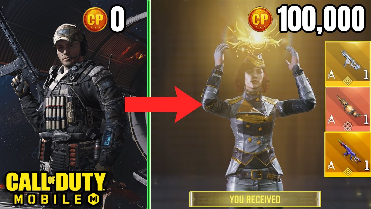 WILD Call of Duty Mobile Account Upgrade – 13,500 CP: Mythic BP50 + Legendary Gundam Weapons!