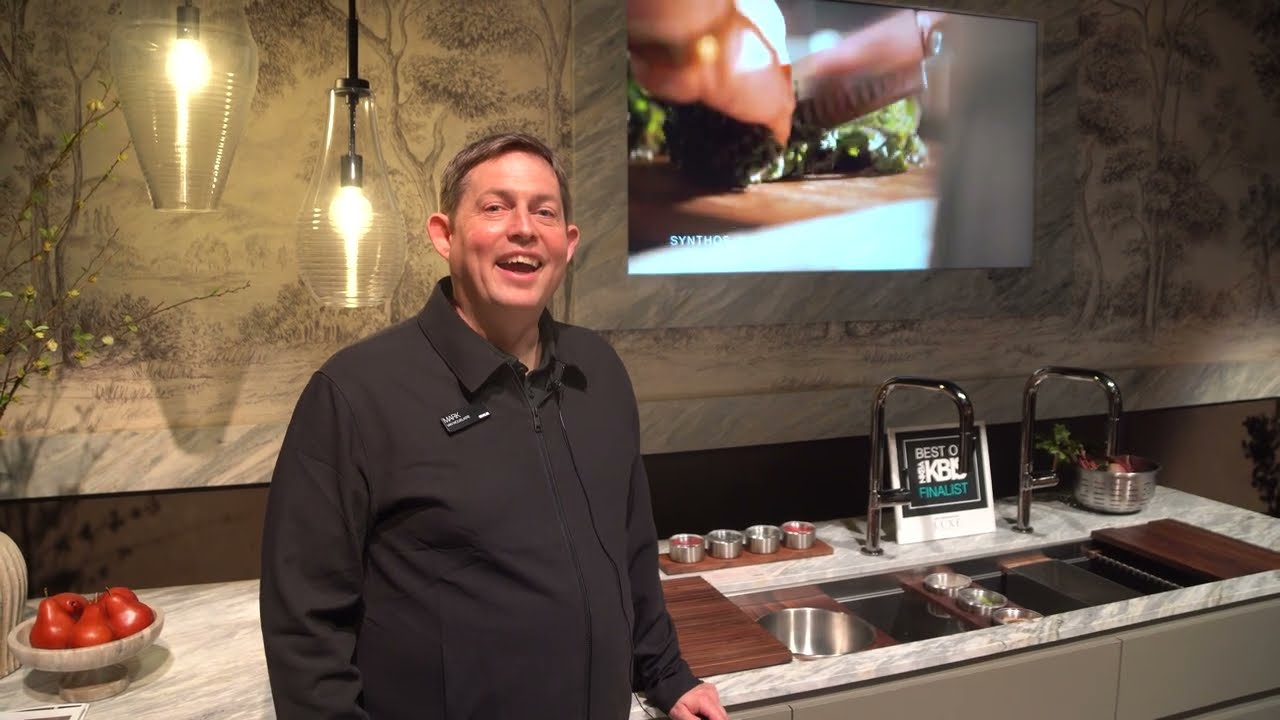 Kohler Synthos Workstation Kitchen Sink | Entertaining Meets Function - KBIS / IBS 2026