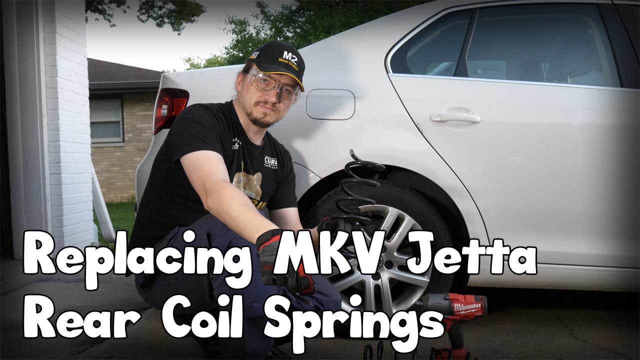 Replacing MKV Jetta Rear Coil Springs