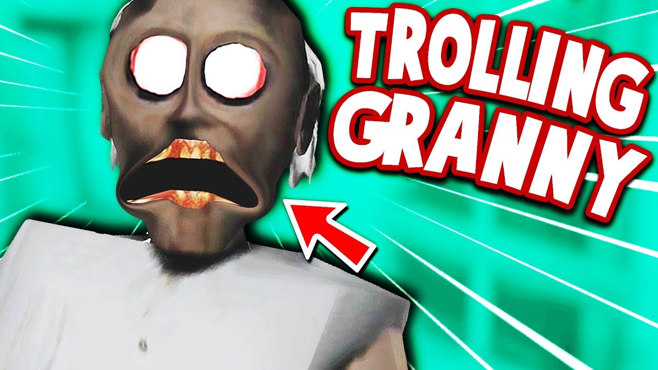 TROLLING GRANNY USING INVISIBLE TRICK!